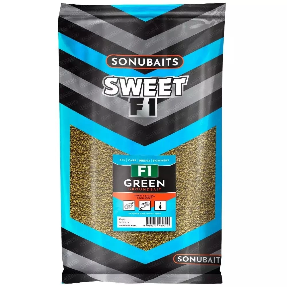 Sonubaits F1 Green Sweet Fishmeal Groundbait