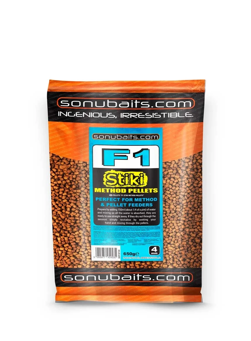 Sonubaits F1 Sticki Method Pellets - Afbeelding 2