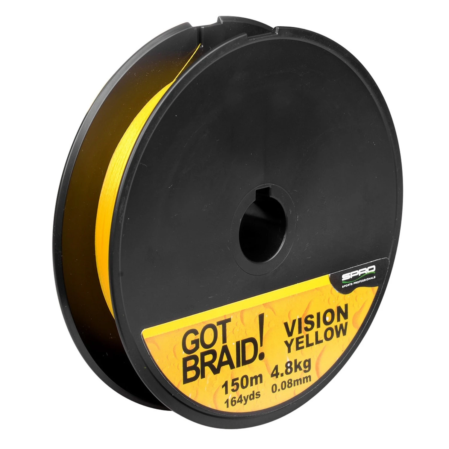 Spro GOT BRAID VISION YELLOW - Afbeelding 2